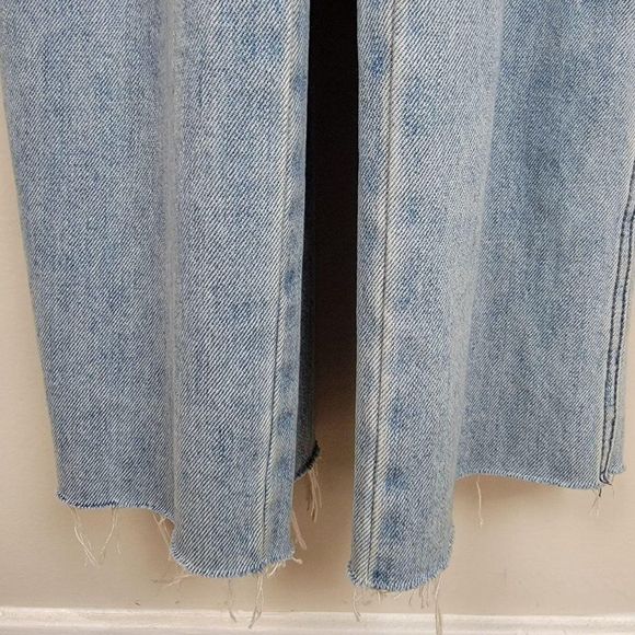 Joe's Captivate The Wide Leg High Rise Overall Jea - Picture 16 of 16